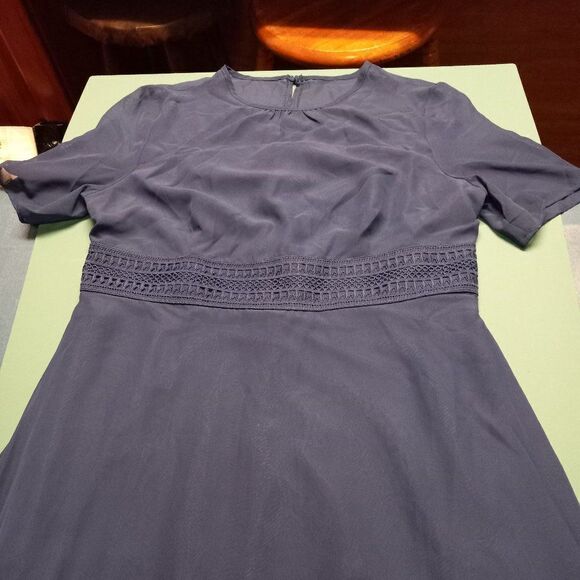 JJ House Blue with lace waist Maxi dress - Picture 2 of 10